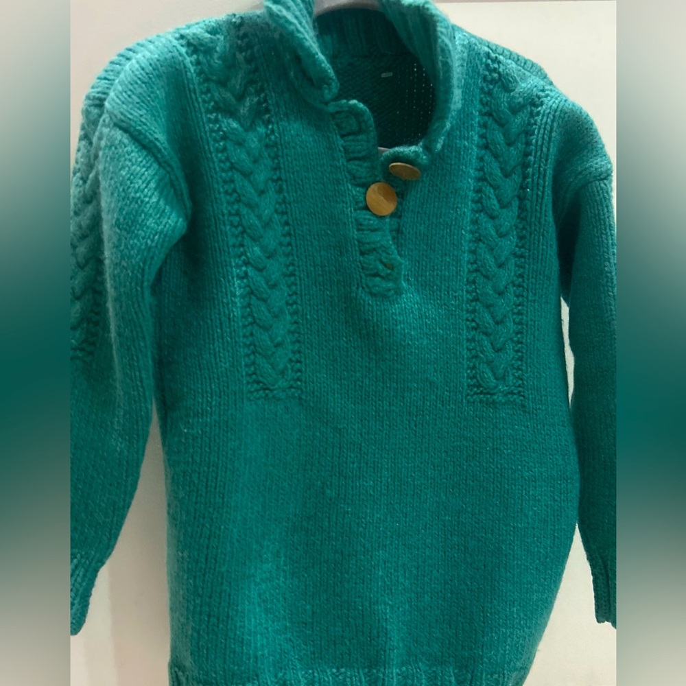 ⭐️Sale 4/$40 Handmade Women’s 100% Wool Knit sweater